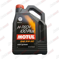 Масло моторное синтетическое Motul H-TECH 100 PLUS 5W-30 SP, 4л